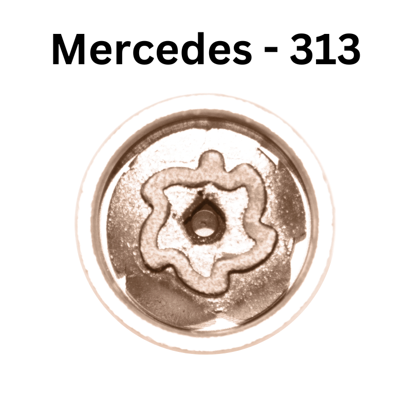 Mercedes 313 Locking Wheel Nut Key