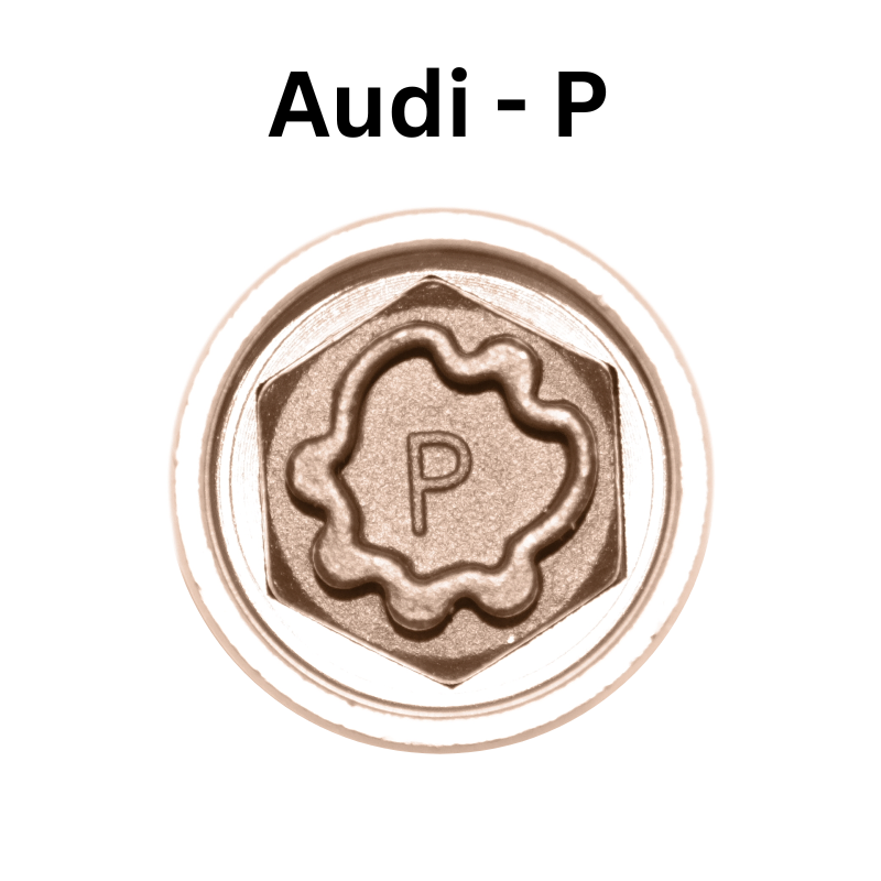 Replacement Audi P 813 locking wheel nut key for lost or damaged key A1 A3 A5 Q3