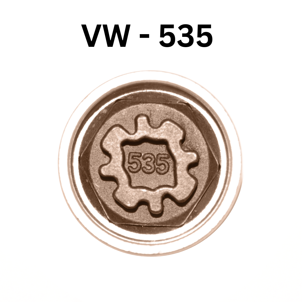 VW 535 Locking Wheel Nut Key