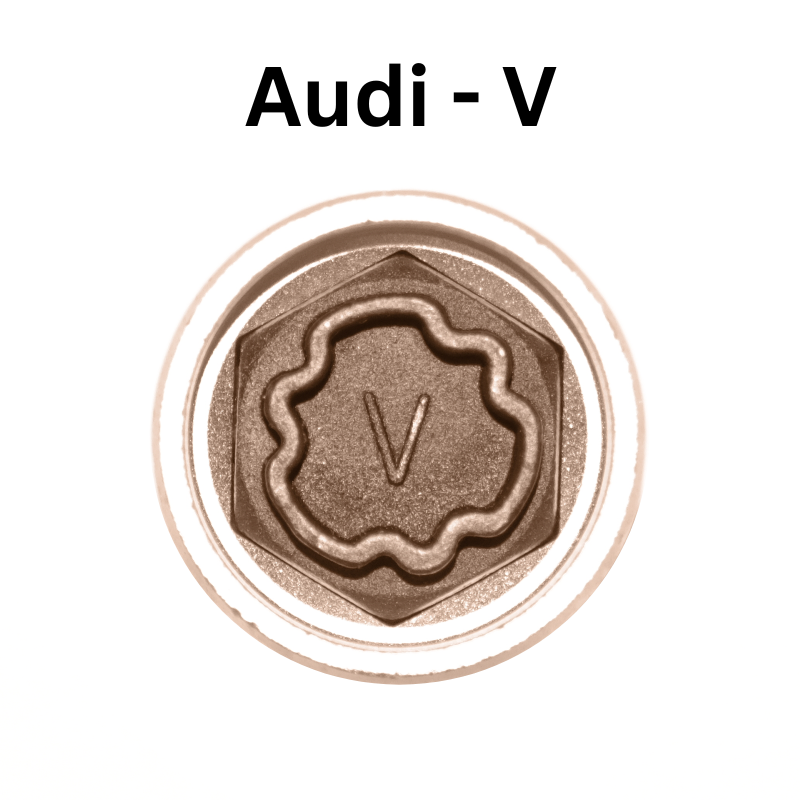 Audi V '818' Locking Wheel Nut Key