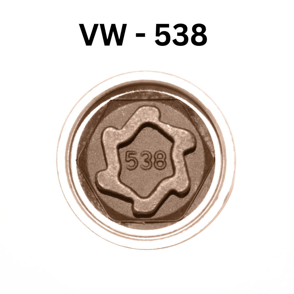 VW 538 Locking Wheel Nut Key