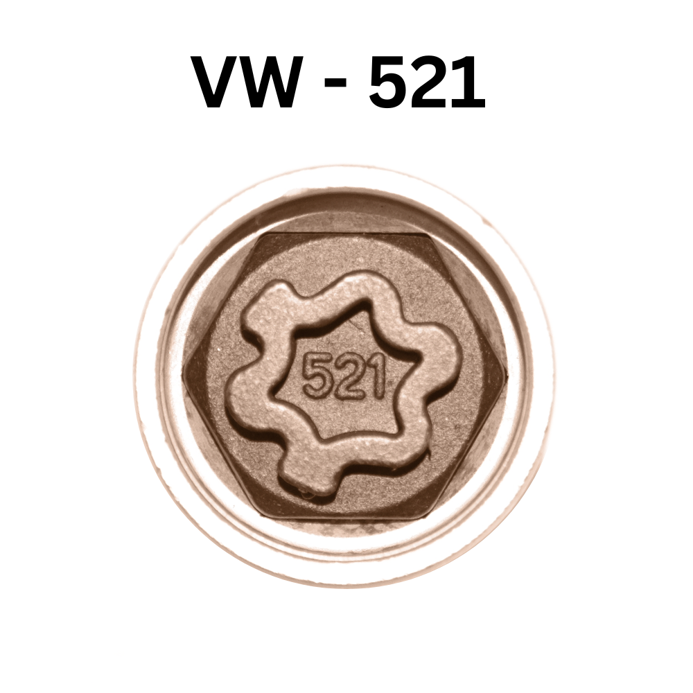 VW 521 Locking Wheel Nut Key