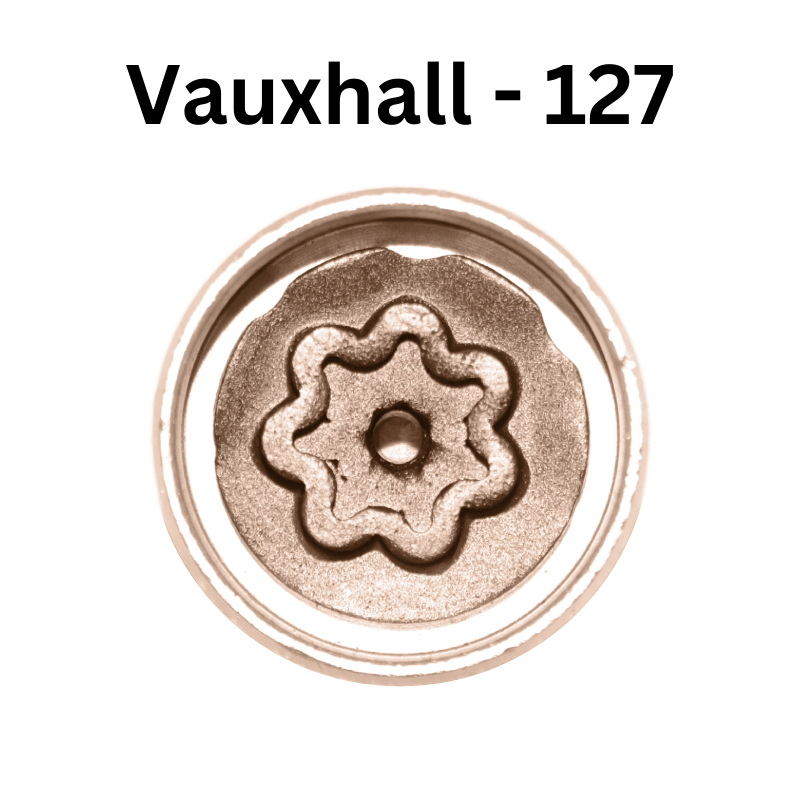 Vauxhall 127 Locking Wheel Nut Key