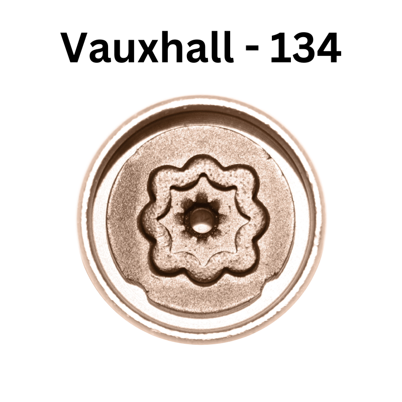 Vauxhall 134 Locking Wheel Nut Key