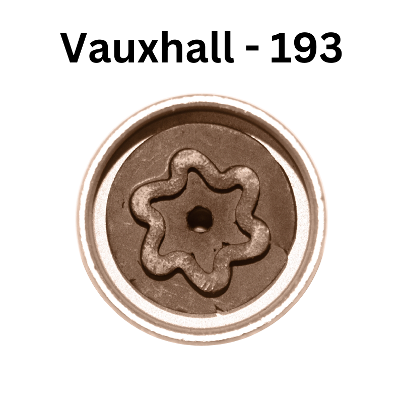 Vauxhall 193 Locking Wheel Nut Key