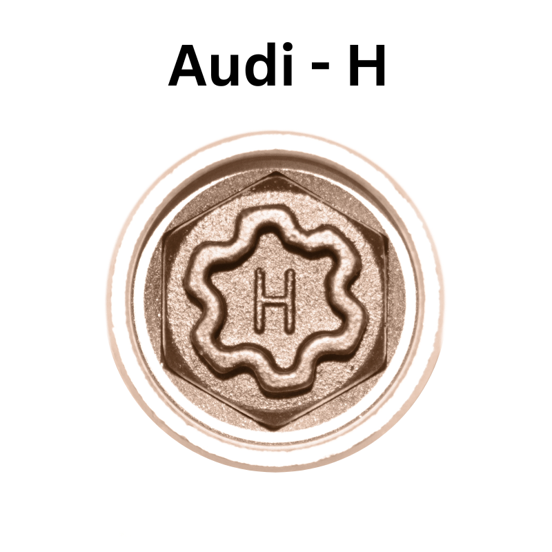 Audi H '808' Locking Wheel Nut Key