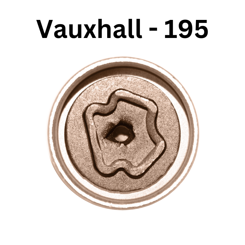 Vauxhall 195 Locking Wheel Nut Key