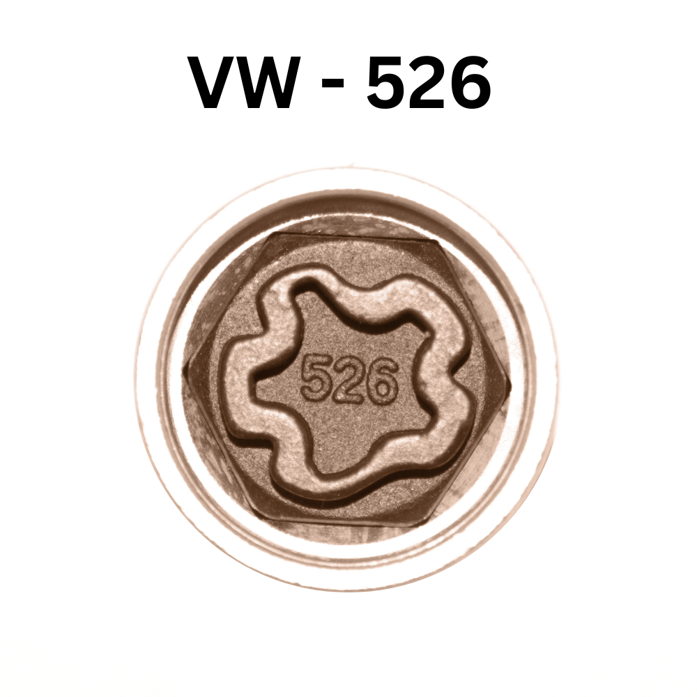 VW 526 Locking Wheel Nut Key
