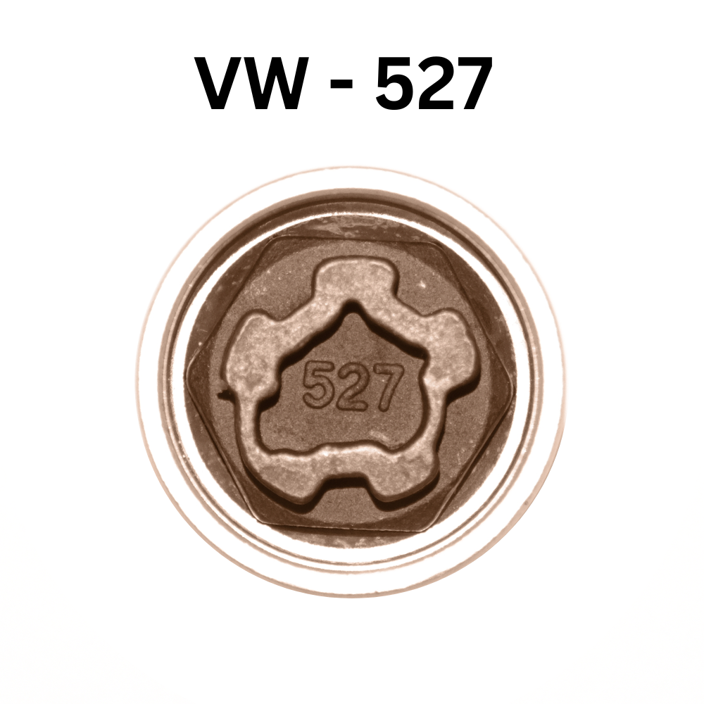 VW 527 Locking Wheel Nut Key