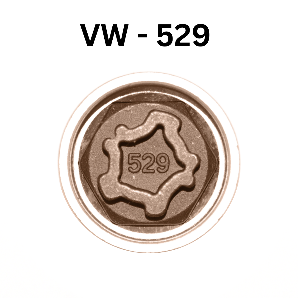 VW 529 Locking Wheel Nut Key